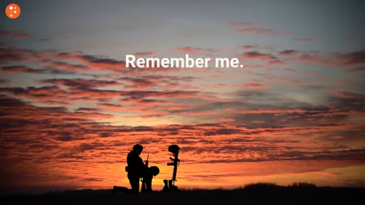 Remember The Fallen.