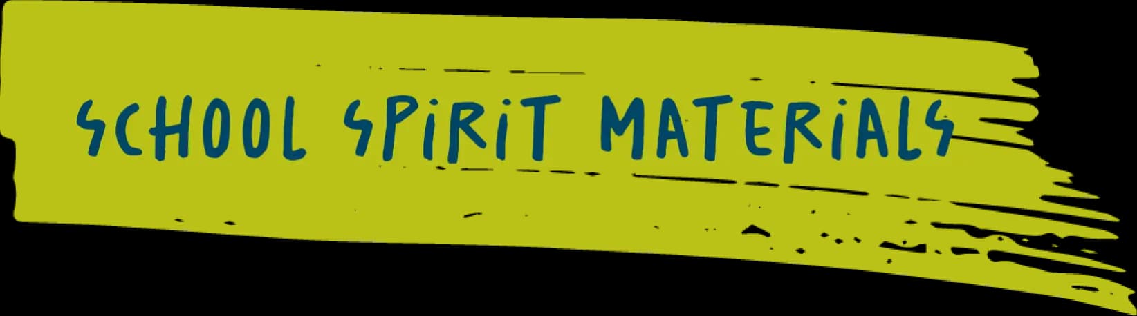 School Spirit Materials